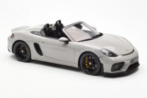 Porsche 718 Spyder Crayon Pilkas GT Spirit 1:18 GT436 Derva - nuotrauka 4 iš 6