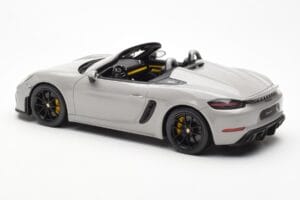 Porsche 718 Spyder Crayon Pilkas GT Spirit 1:18 GT436 Derva - nuotrauka 5 iš 6
