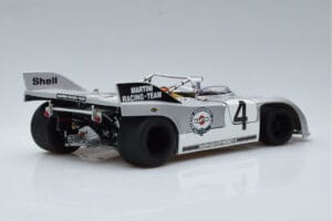 Porsche 908/03 #4 V. Elford / G. Larrousse 1000km Nurburgring 1971 AUTOart 1:18 87181 Metalas - nuotrauka 3 iš 8