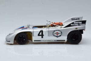 Porsche 908/03 #4 V. Elford / G. Larrousse 1000km Nurburgring 1971 AUTOart 1:18 87181 Metalas - nuotrauka 4 iš 8