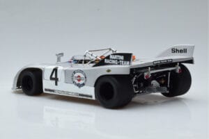 Porsche 908/03 #4 V. Elford / G. Larrousse 1000km Nurburgring 1971 AUTOart 1:18 87181 Metalas - nuotrauka 6 iš 8