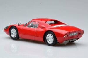 Porsche 904 GTS Raudonas Norev 1:18 187443 Metalas - nuotrauka 5 iš 6