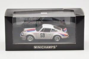 Porsche 911 2.8 Carrera RSR Brumos #59 P. Gregg / H. Haywood Winner 24 Hours of Daytona 1973 Minichamps 1:43 430736959 Metala - nuotrauka 4 iš 4