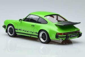 Porsche 911 3.2 Carrera Žalsvai Geltonas GT Spirit 1:18 GT740 Derva - nuotrauka 5 iš 6