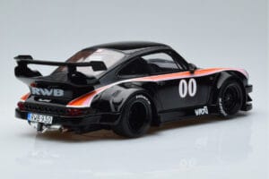 Porsche 911 930 RWB Yaju Juodas GT Spirit 1:18 GT413 Derva - nuotrauka 2 iš 6