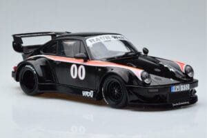 Porsche 911 930 RWB Yaju Juodas GT Spirit 1:18 GT413 Derva - nuotrauka 4 iš 6