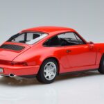 Porsche 911 964 Carrera 2 Raudonas Norev 1:18 187320 Metalas - image 3 of 7