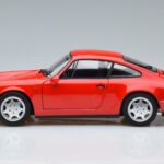 Porsche 911 964 Carrera 2 Raudonas Norev 1:18 187320 Metalas - image 4 of 7