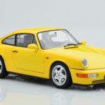 Porsche 911 964 Carrera 2 Geltonas Norev 1:18 - image 6 of 8
