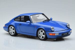 Porsche 911 964 Carrera RS 3.6 Mėlynas GT Spirit 1:18 GT887 Derva - nuotrauka 4 iš 6