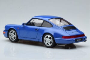 Porsche 911 964 Carrera RS 3.6 Mėlynas GT Spirit 1:18 GT887 Derva - nuotrauka 5 iš 6