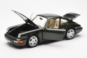 Porsche 911 964 Carrera 4 Žalias Metallic Asia Exclusive Norev 1:18 187326 Metalas - nuotrauka 2 iš 8