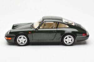Porsche 911 964 Carrera 4 Žalias Metallic Asia Exclusive Norev 1:18 187326 Metalas - nuotrauka 4 iš 8