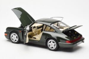Porsche 911 964 Carrera 4 Žalias Metallic Asia Exclusive Norev 1:18 187326 Metalas - nuotrauka 5 iš 8