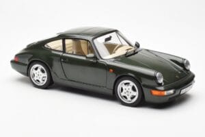 Porsche 911 964 Carrera 4 Žalias Metallic Asia Exclusive Norev 1:18 187326 Metalas - nuotrauka 6 iš 8