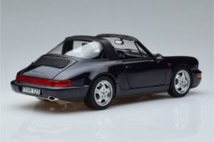 Porsche 911 964 Carrera 4 Targa Mėlynas Norev 1:18 187340 Metalas - nuotrauka 3 iš 8