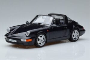 Porsche 911 964 Carrera 4 Targa Mėlynas Norev 1:18 187340 Metalas