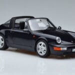 Porsche 911 964 Carrera 4 Targa Mėlynas Norev 1:18 187340 Metalas - image 6 of 8