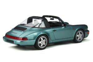 Porsche 911 964 Carrera 4 Targa Žalias GT Spirit 1:18 GT805 Derva - nuotrauka 2 iš 8