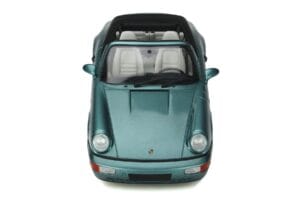 Porsche 911 964 Carrera 4 Targa Žalias GT Spirit 1:18 GT805 Derva - nuotrauka 3 iš 8
