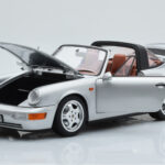 Porsche 911 964 Carrera 4 Targa Polar Sidabrinis Norev 1:18 - image 2 of 9