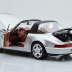 Porsche 911 964 Carrera 4 Targa Polar Sidabrinis Norev 1:18 - image 3 of 9