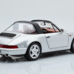 Porsche 911 964 Carrera 4 Targa Polar Sidabrinis Norev 1:18 - image 5 of 9