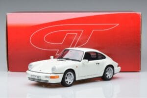Porsche 911 964 Carrera 4 Baltas GT Spirit 1:18 GT713 Derva - nuotrauka 6 iš 6