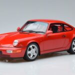 Porsche 911 964 RS Club Sport Raudonas GT Spirit 1:18 GT060 Derva