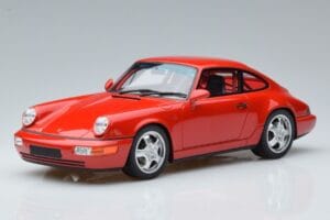 Porsche 911 964 RS Club Sport Raudonas GT Spirit 1:18 GT060 Derva