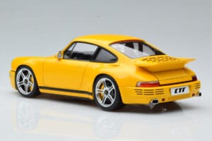 Porsche 911 964 RUF CTR Anniversary Blossom Geltonas Almost Real 1:18 880301 Metalas - nuotrauka 7 iš 8
