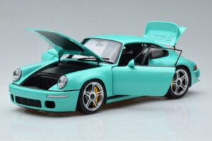 Porsche 911 964 RUF SCR Pearl Mint Žalias Almost Real 1:18 880206 Metalas - nuotrauka 2 iš 10
