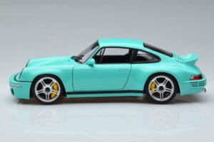 Porsche 911 964 RUF SCR Pearl Mint Žalias Almost Real 1:18 880206 Metalas - nuotrauka 5 iš 10