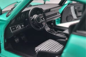 Porsche 911 964 RUF SCR Pearl Mint Žalias Almost Real 1:18 880206 Metalas - nuotrauka 8 iš 10
