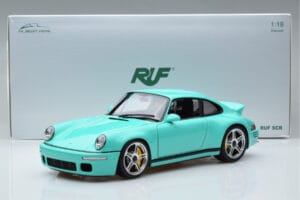 Porsche 911 964 RUF SCR Pearl Mint Žalias Almost Real 1:18 880206 Metalas - nuotrauka 10 iš 10