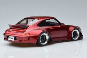 Porsche 911 964 RWB Duck Tail Candy Apple GT Spirit 1:18 GT759 Derva - nuotrauka 2 iš 6