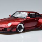 Porsche 911 964 RWB Duck Tail Candy Apple GT Spirit 1:18 GT759 Derva