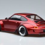 Porsche 911 964 RWB Duck Tail Candy Apple GT Spirit 1:18 GT759 Derva - image 5 of 6