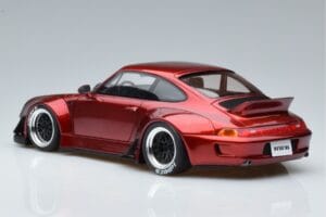 Porsche 911 964 RWB Duck Tail Candy Apple GT Spirit 1:18 GT759 Derva - nuotrauka 5 iš 6