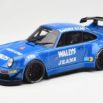 Porsche 911 964 RWB Osho Arrow Mėlynas GT Spirit 1:18
