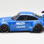 Porsche 911 964 RWB Osho Arrow Mėlynas GT Spirit 1:18 - image 3 of 6