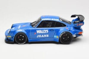 Porsche 911 964 RWB Osho Arrow Mėlynas GT Spirit 1:18 GT448 Derva - nuotrauka 3 iš 6