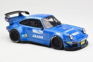 Porsche 911 964 RWB Osho Arrow Mėlynas GT Spirit 1:18 GT448 Derva - nuotrauka 4 iš 6