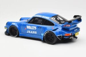 Porsche 911 964 RWB Osho Arrow Mėlynas GT Spirit 1:18 GT448 Derva - nuotrauka 5 iš 6