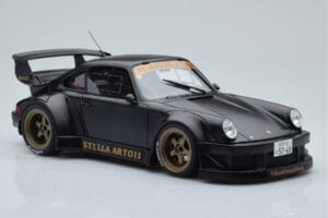 Porsche 911 964 RWB Stella Artois Juodas GT Spirit 1:18 GT421 Derva - nuotrauka 4 iš 6