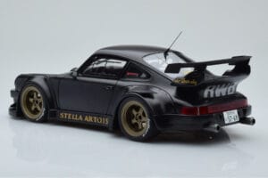 Porsche 911 964 RWB Stella Artois Juodas GT Spirit 1:18 GT421 Derva - nuotrauka 5 iš 6