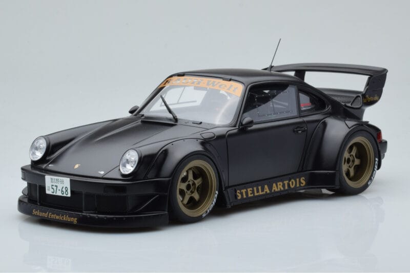 Porsche 911 964 RWB Stella Artois Juodas GT Spirit 1:18