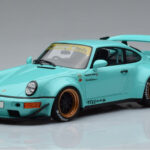Porsche 911 964 RWB Tiffany Mėlynas GT Spirit 1:18