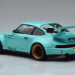Porsche 911 964 RWB Tiffany Mėlynas GT Spirit 1:18 - image 5 of 6