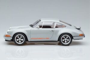 Porsche 911 964 Singer Pilkas GT Spirit 1:18 GT088 Derva - nuotrauka 3 iš 6